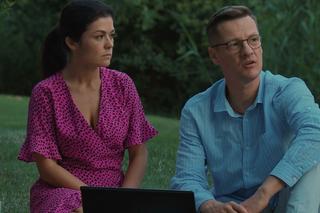 M jak miłość odc. 1692. Kinga (Katarzyna Cichopek), Piotrek (Marcin Mroczek) 