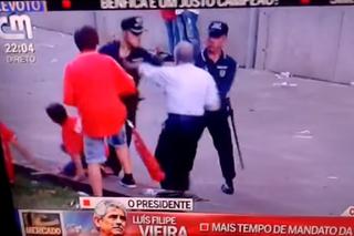 Skandaliczna interwencja portugalskiej policji. Funkcjonariusze POBILI kibiców! [WIDEO]