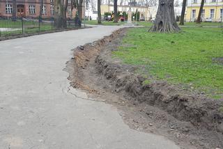 Zmiany w Parku Kościuszki w Lesznie