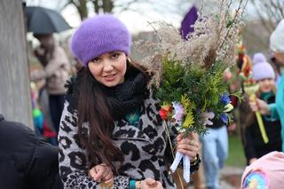 Niedziela Palmowa w lubelskim skansenie. Wokół kościoła z Matczyna przeszła procesja