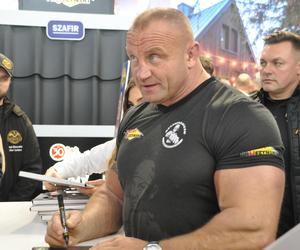 Targi Dach Forum w Kielcach z Mariuszem Pudzianowskim