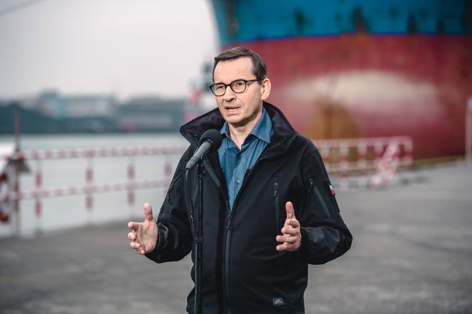 Premier w Gdańsku. Morawiecki sprawdził węgiel