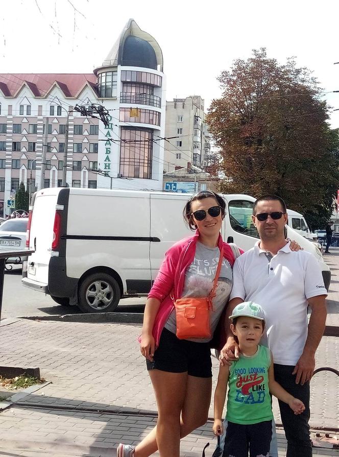 Oleg Sakajew z rodziną znalazł schronienie w Kielcach