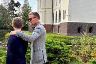 Marcin Hakiel opiekuje się córką nowej ukochanej