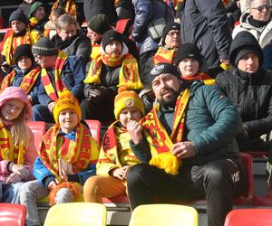 Korona Kielce - Motor Lublin. Kibice na Exbud Arenie