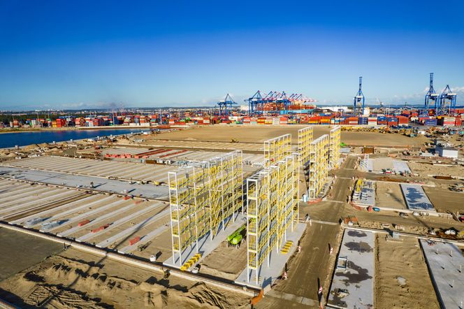 Tak wygląda, będący jeszcze w budowie, Terminal T3 Baltic Hub