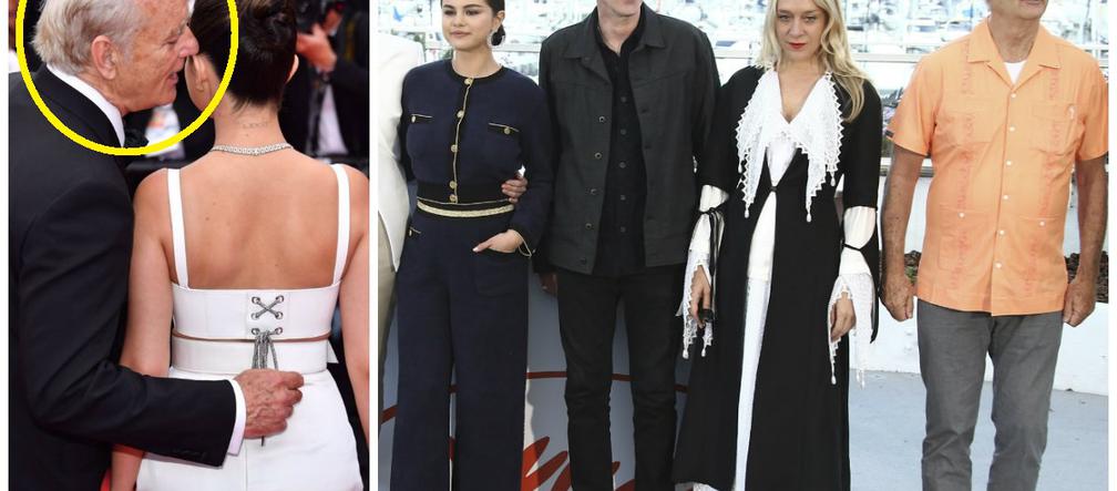 Bill Murray i Selena Gomez w Cannes