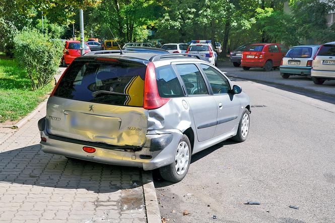 Demolka na parkingu