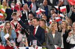 Rafał Trzaskowski tuż po ogłoszeniu wyników I tury