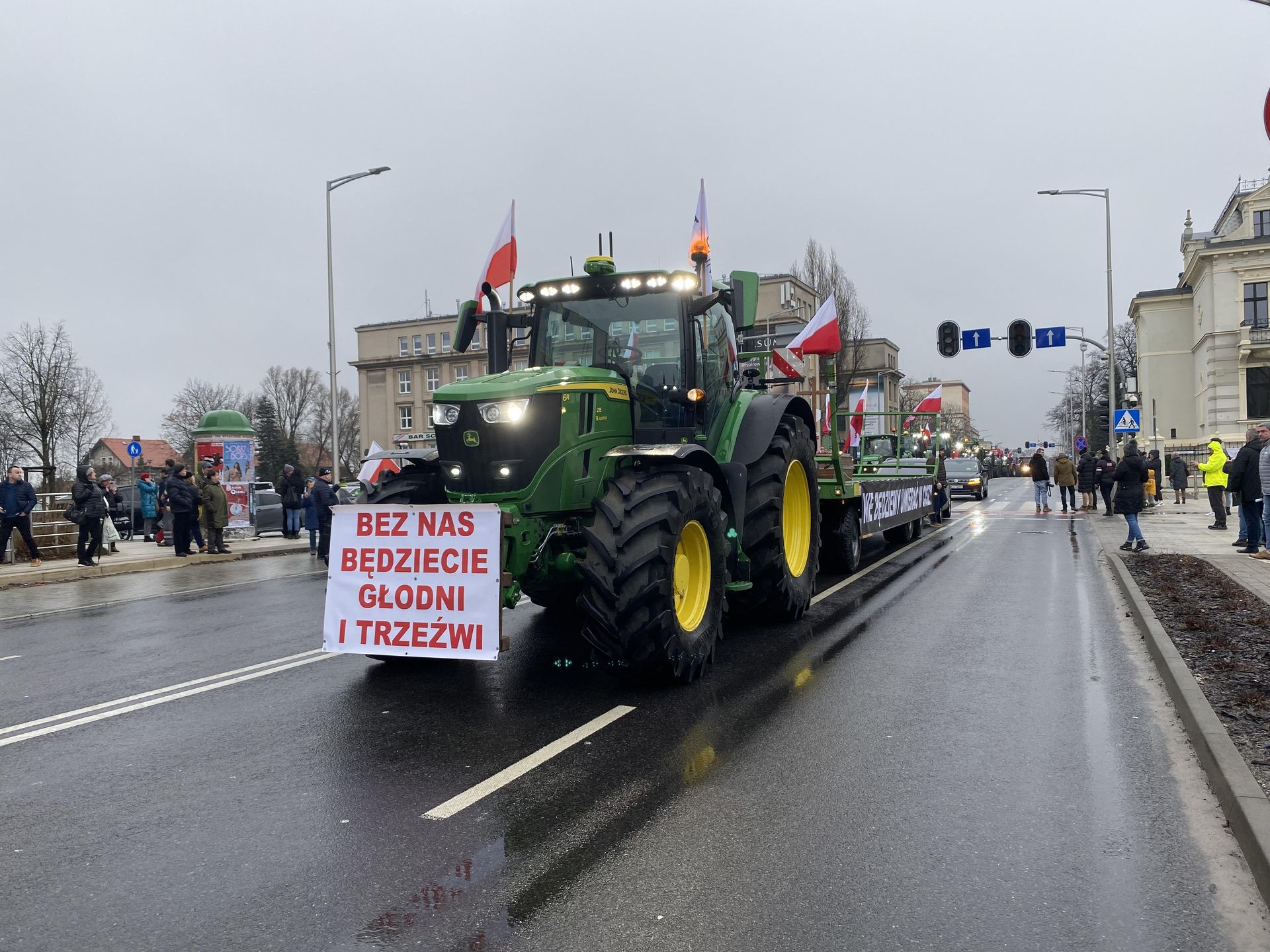 Strajk rolników w Lubuskiem. Tym razem zablokowane będzie przejście ...