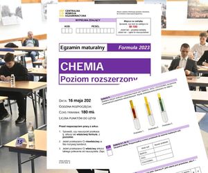 Matura chemia 2025 - gotowe odpowiedzi, zadania + arkusz CKE do pobrania w PDF