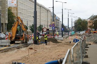 Tydzień bez tramwajów. Rusza przebudowa skrzyżowania w Warszawie