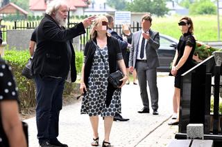 Smutny Andrzej Grabowski stanął nad grobem kolegi w Krakowie