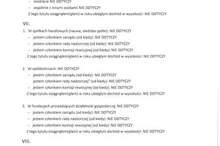 Oświadczenie majątkowe R. Trzaskowskiego