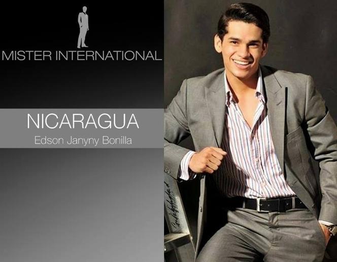 mister international/Nikaragua Edson Bonilla
