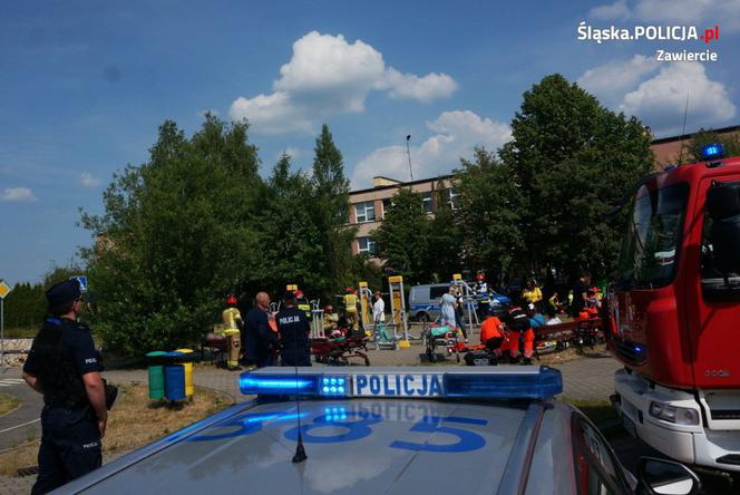 Strzelanina w Zawierciu. Ćwiczenia policji i medyków [ZDJĘCIA]