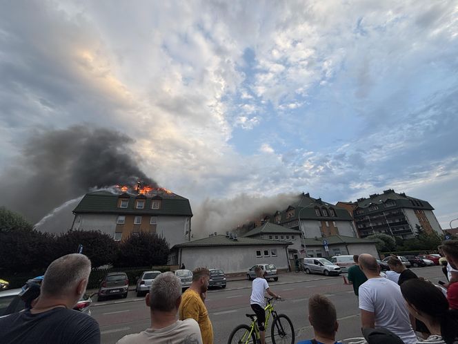 Pożar w Ząbkach (3.07.2025)