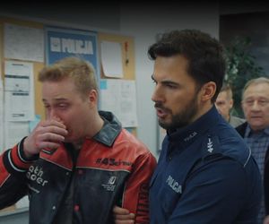 M jak miłość odc. 1878. Paweł (Rafał Mroczek), Staszek Popławski (Sławomir Holland), Dominik Walat (Bartosz Surówka), Rafał (Jakub Kucner)