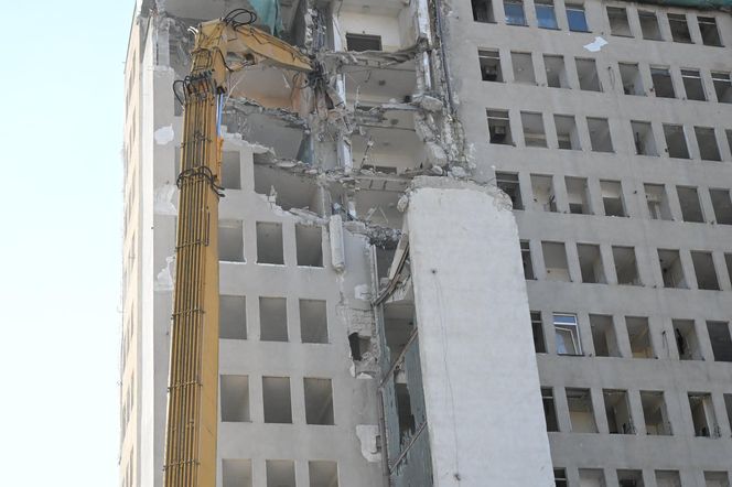 Utrudnienia związane z rozbiórką "Związkowca"