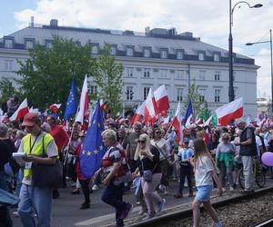 Wielki Marsz Patriotów Rafała Trzaskowskiego w Warszawie 25.05.2025