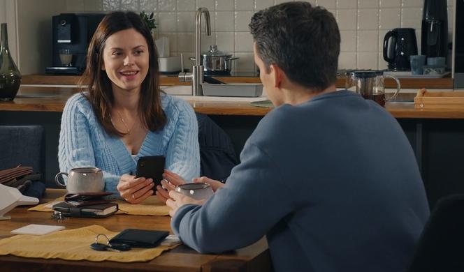 M jak miłość, odc. 1720: Jakub (Krzysztof Kwiatkowski), Kasia (Paulina Lasota)