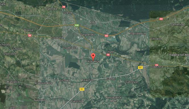 Tragiczny wypadek w Łężkowicach: Nie żyje 24-latek