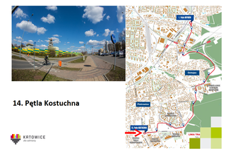 Tramwaj do Kostuchny z centrum Katowic