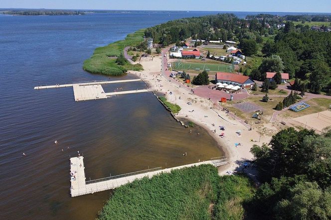 Plaża w Trzebieży (2022 r.)