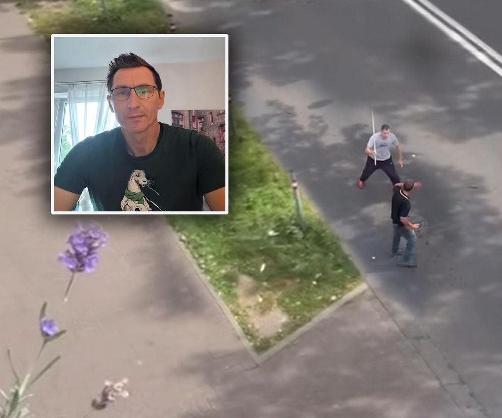 To on powalił nożownika z Chorzowa