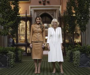 Pierwsza Dama USA w Windsorze spotkała się z królową Kamilą i księżną Kate