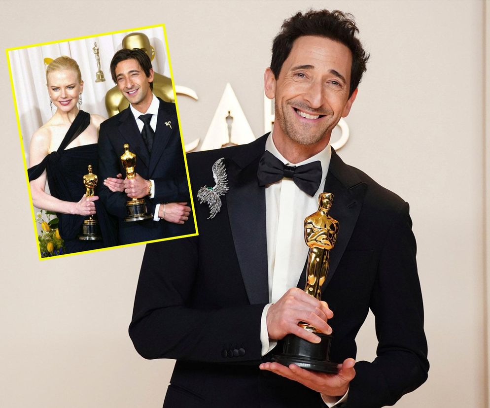 Adrien Brody z drugim Oscarem 