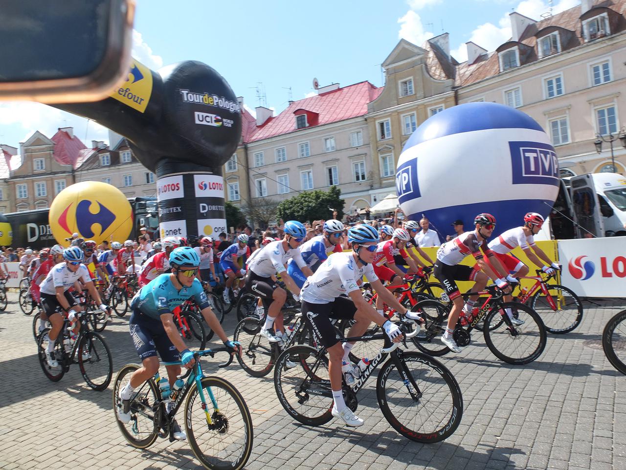 Tour de Pologne 2021 2 etap MAPA METY. O której godzinie META etapu Zamość - Przemyśl TdP 2021?