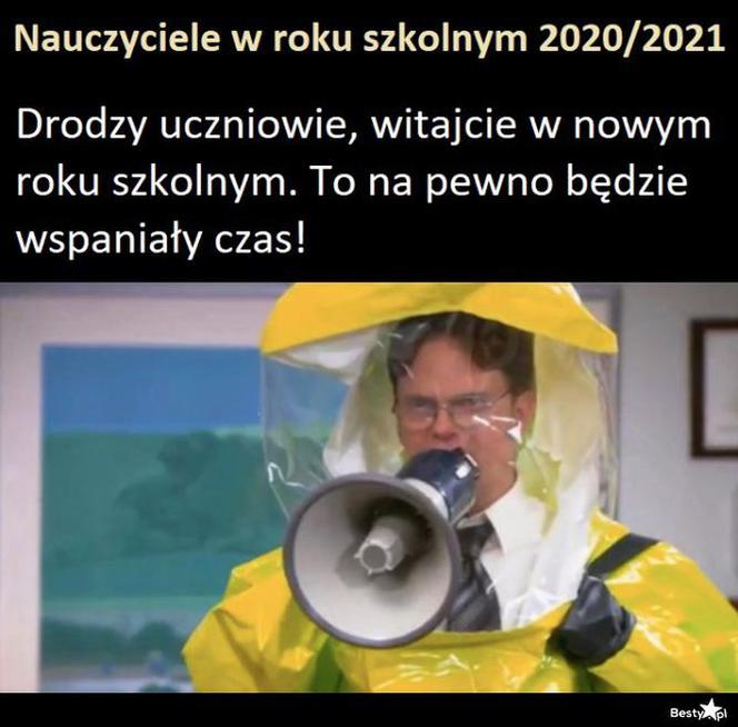 Memy o szkole 2020. Nauka u dobie koronawirusa. Żarty z nowej sytuacji 