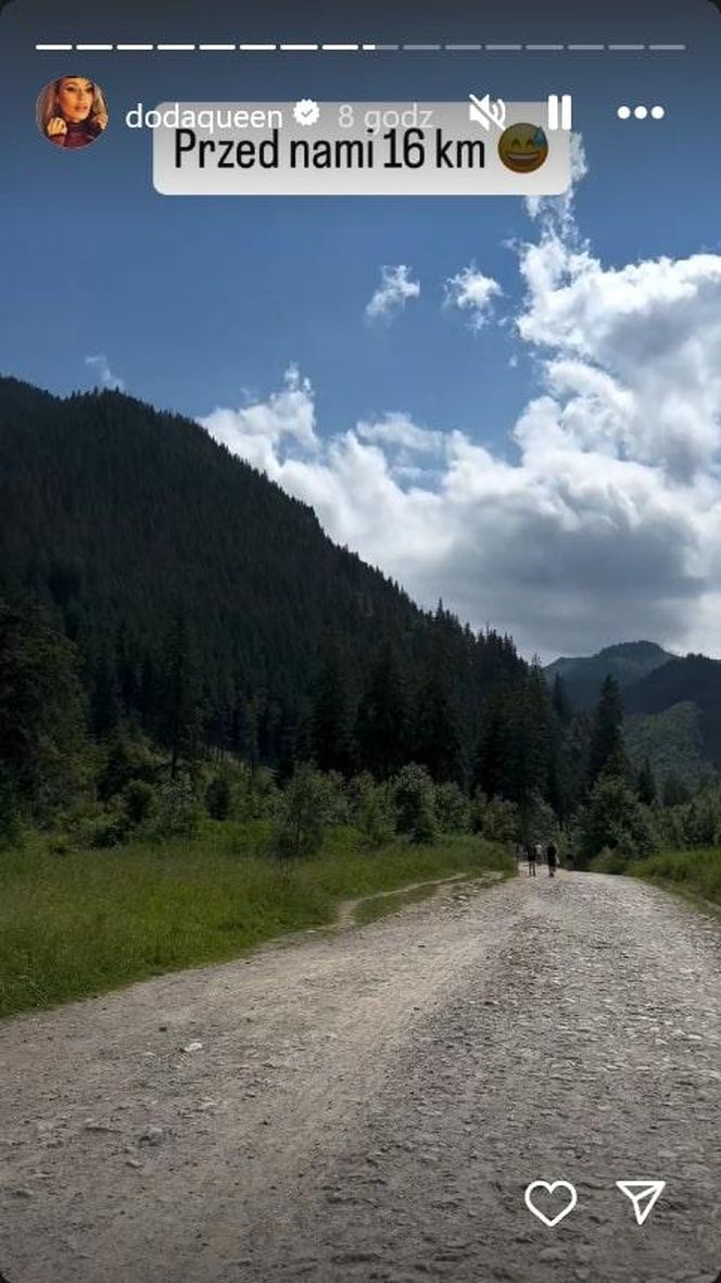Doda w Kościelisku pokazała więcej niż tylko szlaki! Te szorty niewiele zasłoniły!