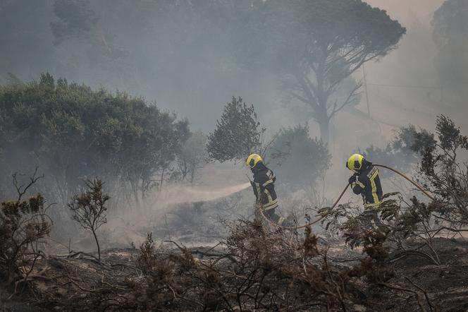 Pożary w Portugalii 