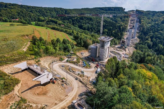 Budowa drogi ekspresowej S19 na odcinku Babica - Jawornik