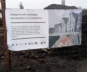 Pozostałości spichlerzy przy ul. Zbożowej