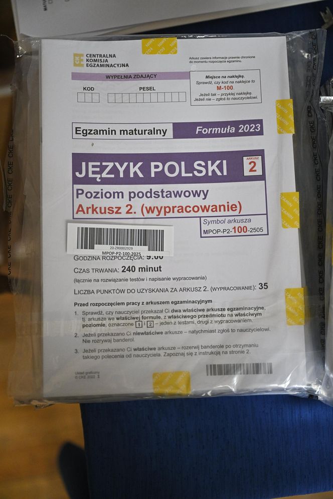 Matura 2025 język polski