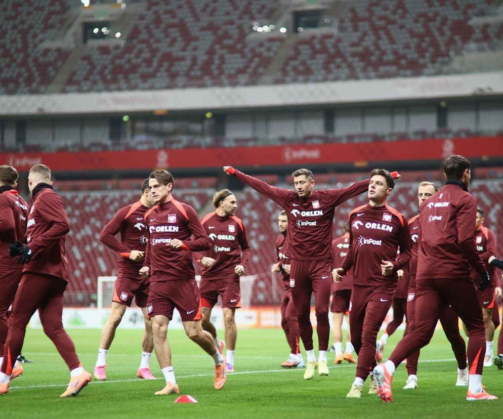 Reprezentacja Polski trenowała w Warszawie. Przed biało-czerwonymi mecz z Holandią