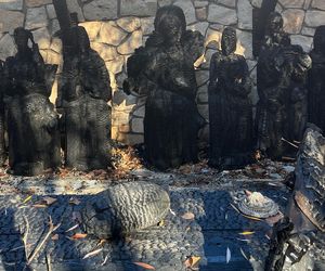 Bestialski akt wandalizmu w Lublinie. Podpalili rzeźbę „Ostatniej Wieczerzy”. Straty na 70 tys. złotych