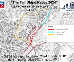 Zmiany w organizacji ruchu podczas The Tall Ships Races 2024