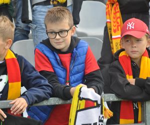 Korona Kielce - Lech Poznań. Zdjęcia kibiców na Exbud Arenie