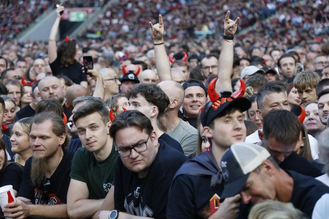 Koncert AC/DC w Warszawie (4.07.2025) - część druga. Organizatorem koncertu jest Live Nation