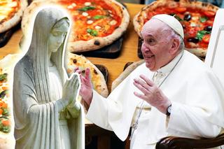 Cud nad jeziorem?! Matka Boska rozmnaża pizzę i kluski. Papież zabrał głos