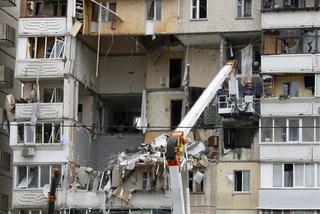 Wybuch bloku w Kijowie 