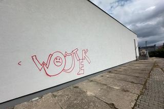 Uliczny artysta w Pobiedziskach