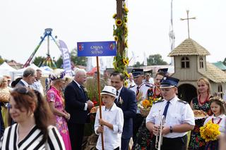 Zenek i upał rozgrzały publiczność. Tak wyglądały Dożynki Wojewódzkie 2023 w Radawcu