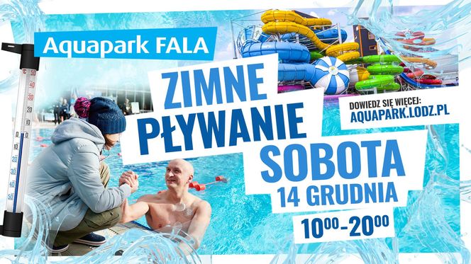 Zimowe pływanie na Fali