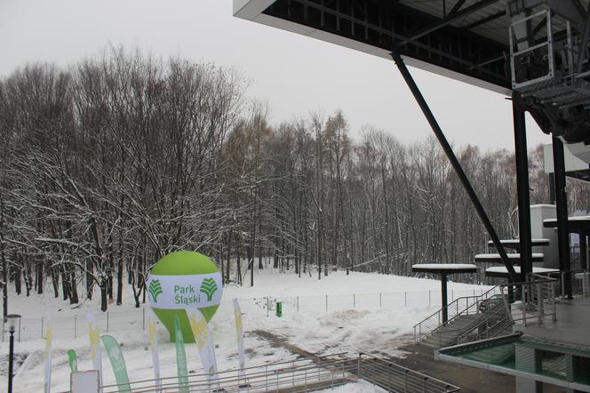 "Elka" w Parku Śląskim. Widok z góry