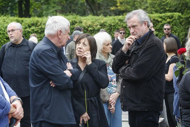 Gwiazdy na pogrzebie Joanny Kołaczkowskiej: Krzysztof Materna i Hanna Śleszyńska